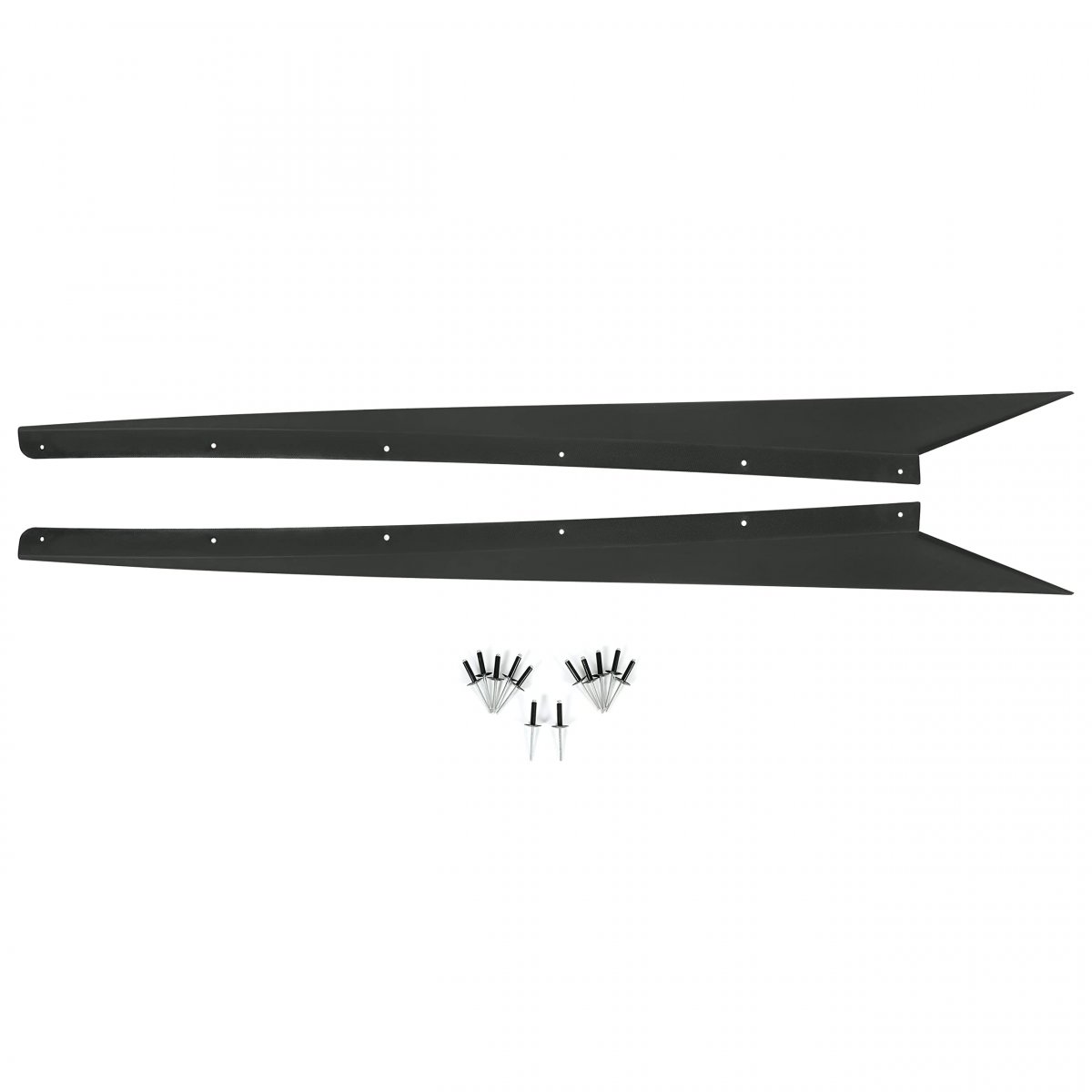 Side Skirt Rocker Panel Trim Guard Extensions For 2020 Plus Chevrolet Corvette C8 Stingray Replacement Body Kit Pair Unpainted