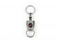 Hem High-end Motorsports Pull-apart Valet Key Fob Hash Racing Stripes Logo Chrome Finish 