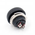 Baomain Momentary On Off Reset Push Button Switch Black For Car Boat Pack Of 6