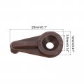 Uxcell Glass Retainer Clips Kit 1inch Cabinet Door Holder With Screws For 4mm Window Mirrors 50set Red Brown