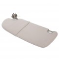 Ocpty Left Driver Side Gray Sun Visor Without Sunroof Fit For 2002 2003 2004 2005 2006 2007 2008 Dodge Ram 1500 1ct17tl2aa