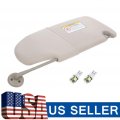 Ocpty Left Driver Side Gray Sun Visor Without Sunroof Fit For 2002 2003 2004 2005 2006 2007 2008 Dodge Ram 1500 1ct17tl2aa