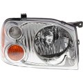 Nissan Frontier Headlight Assembly 2001 2002 2003 2004 Passenger Side Base Xe Model Halogen Clear Lens Composite Ni2503130 