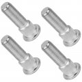 Caltric 4 Rear Wheel Hub Stud Bolt Serration Compatible With Yamaha Yfz450 2007-2013 Yfz450r 2009-2018