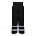 Tccfcct Hi Vis Rain Pants Suits For Men Waterproof High With Hood Visibility Gear Safety Work Class 3 Reflective Raincoat 