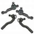 Ball Joint Suspension Kit With Tie Rods Front 4 Piece Set Mechanics Choice For 2002-2010 Lexus Sc430