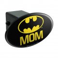 Batman Bat Mom Shield Logo Oval Tow Trailer Hitch Cover Plug Insert