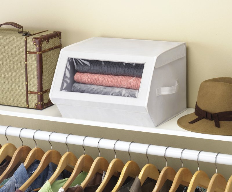 Whitmor Stackable Window Box White