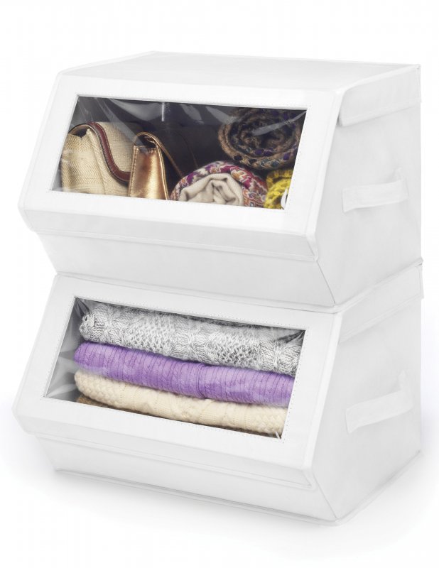 Whitmor Stackable Window Box White