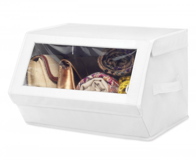 Whitmor Stackable Window Box White