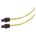 2x Front Rear Side Marker Light Pigtail Connector Wires Repl 68213845ad For 2015-2022 Chrysler 300 300c 300s