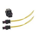 2x Front Rear Side Marker Light Pigtail Connector Wires Repl 68213845ad For 2015-2022 Chrysler 300 300c 300s
