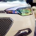 Zcargel Honeycomb Light Stickers For Car Reflecting Material Lamp Fashion Creative Square Reflective Decorative Decal Suv Rv