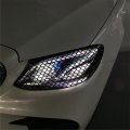 Zcargel Honeycomb Light Stickers For Car Reflecting Material Lamp Fashion Creative Square Reflective Decorative Decal Suv Rv
