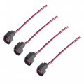 4pcs Car Fuel Injector Connector Cable For Ev6 Ev14 Plug Harness Pigtail Wire