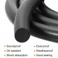 Uxcell Nitrile Rubber Seal Strip 30mm 18 Diameter X 1 Meter 3 28ft Long Round Solid Weather Stripping For Reduce Noise Shock