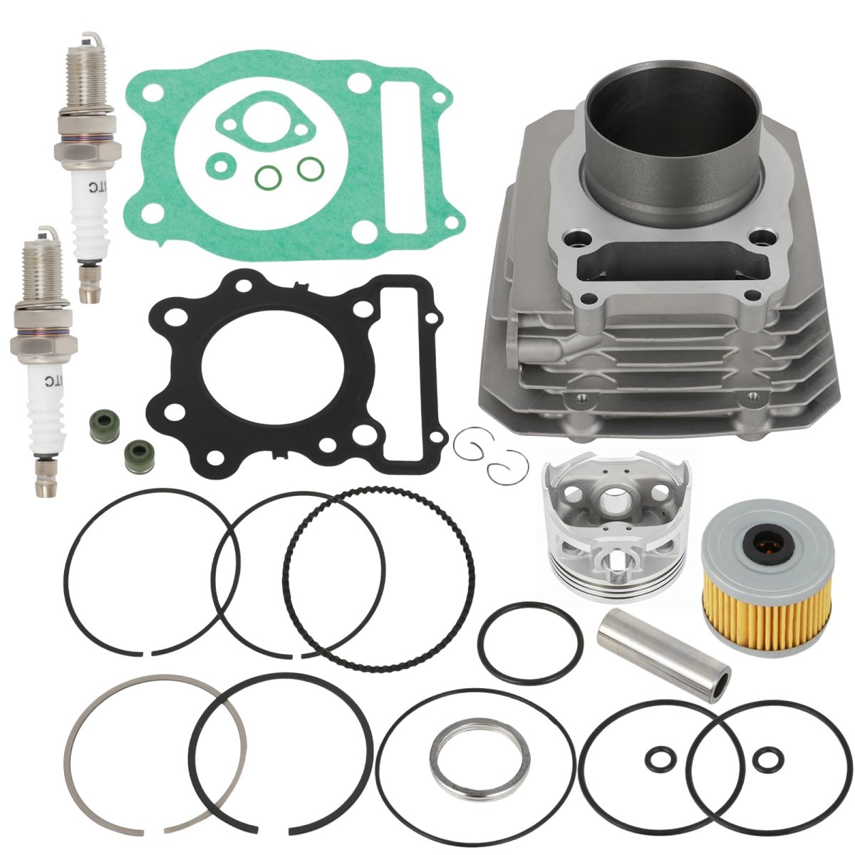 Cylinder Piston Gasket Top End Rebuild Kit 12000-hc4-000 12100-hc4-000 For Honda Trx300 Fourtrax And Trx300fw 4x4 1988 2000