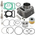 Cylinder Piston Gasket Top End Rebuild Kit 12000-hc4-000 12100-hc4-000 For Honda Trx300 Fourtrax And Trx300fw 4x4 1988 2000