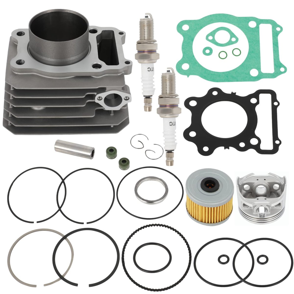 Cylinder Piston Gasket Top End Rebuild Kit 12000-hc4-000 12100-hc4-000 For Honda Trx300 Fourtrax And Trx300fw 4x4 1988 2000