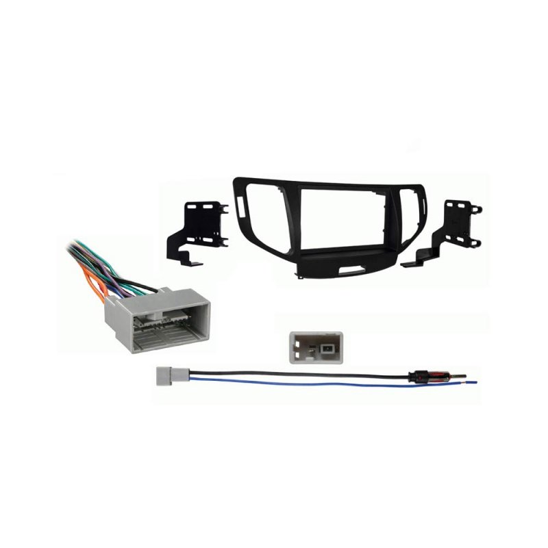 Metra Bundle For 2010-2014 Acura Tsx 2009 95-7805ch Double Din Radio Dash Install Kit With Ha-701729 Aftermarket Harness