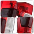 Tail Lamp Light Replacement For F250 F350 Super Duty 2017-2019 Red Lens Driver Side Halogen Brake Outer Kc3z13405c