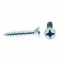 Prime-line Wood Screw Flat Head Phillips 12 X 1-1 4 In Zinc Plated Steel Pack Of 100