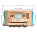 Mppt Solar Controller 12v 24v 36v 48v 60v Charger Regulator Lcd Display Renewable Energy Controllers For Panel 100a