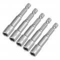 5 Pcs 1 4 Quick-change Hex Shank 7mm Magnetic Nut Setter Driver Drill Bit 65mm Length Metric 