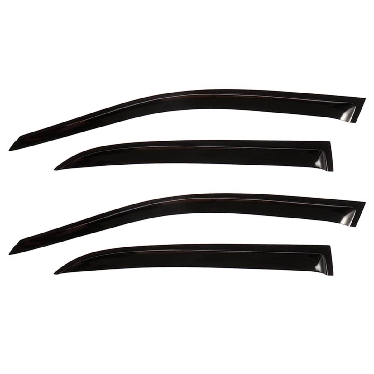 Outside Mount Window Wind Deflectors Replacement For 2003-2007 Honda Accord Visors Rain Guard 4pieces