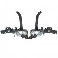Wflnhb Fog Lights Replacement For 2008-2010 Honda Accord Sedan Pair Driver And Passenger Side Clear Lens Bumper Lamps Kit