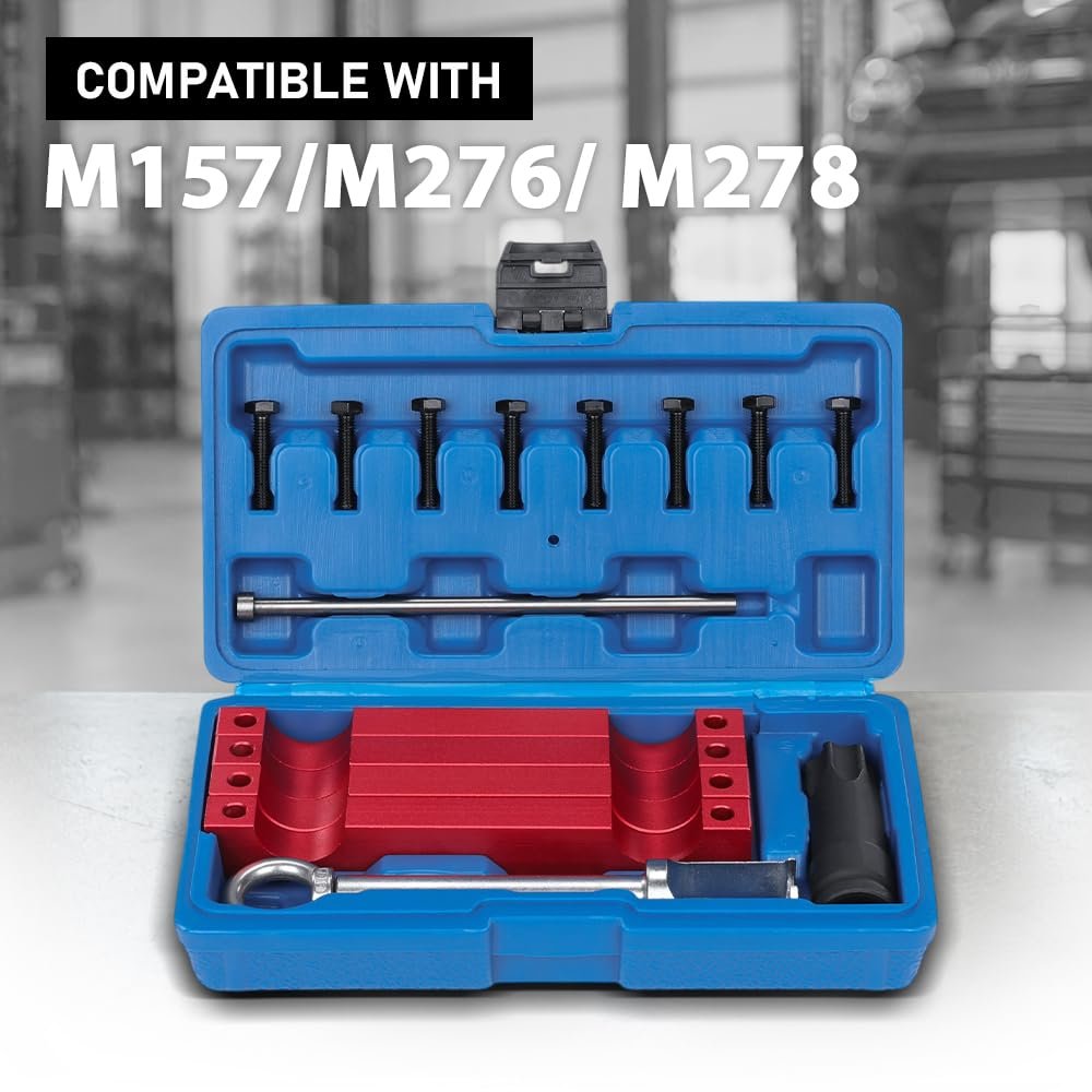 Engine Timing Tool Set For Benz M157 M276 M278 W T100 Injector Puller No Modification Needed 45 Steel Silver
