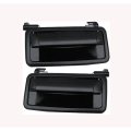 Exterior Door Handles Pair Front Driver And Passenger Side For Oldsmobile Cutlass Supreme 1991 1996 Smooth Black Gm1310109 
