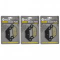 Niche Alloy Steel Front Rear Brake Pad Set For Polaris Sportsman 500 400 450 Organic 3 Pack