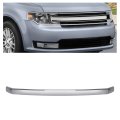 Hecasa Front Grille Center Molding Trim For 2013-2019 Ford Flex Limited Da8z8200fa Fo1210118 Bumper Grill Chrome Silvery