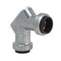 Southwire E-pe-075 3 4 Push Install Emt Pull Elbow Gray 