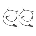 Abs Speed Sensors For Buick Cascada 2017 2018 Rear Driver And Passenger Side Pair Blade Type Female Connector Replacement 