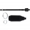 Ocpty New 2-piece Fit 2002-2006 For Mazda Mpv 1 Rack Pinion Steering Boot Inner Tie Rod End 