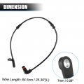 X Autohaux 1 Pcs Front Left Right Abs Wheel Speed Sensor For Mercedes-benz Slc300 2017-2020 No A1725400017