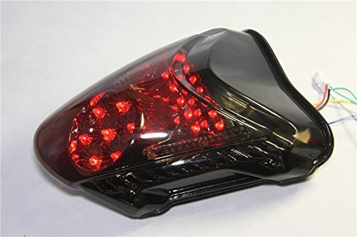 Led Tail Brake Light And Turn Signals For Suzuki Hayabusa Gsx1300r 2008 To 2012 Smoke Lens Integrated Assembly