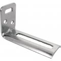 Prime-line Mp6697 Heavy Duty Bi-fold Door Bottom Pivot Bracket Steel 2 Pack Zinc 