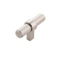 Belwith Keeler Sinclaire Collection T-knob 2-3 8 X 3 4 Polished Nickel Finish 
