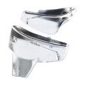 Chrome Battery Side Cover For Honda Shadow Vlx 600 Vt600c Vt600cd Deluxe 1999 To 2007 Abs Plastic Fairing Kit