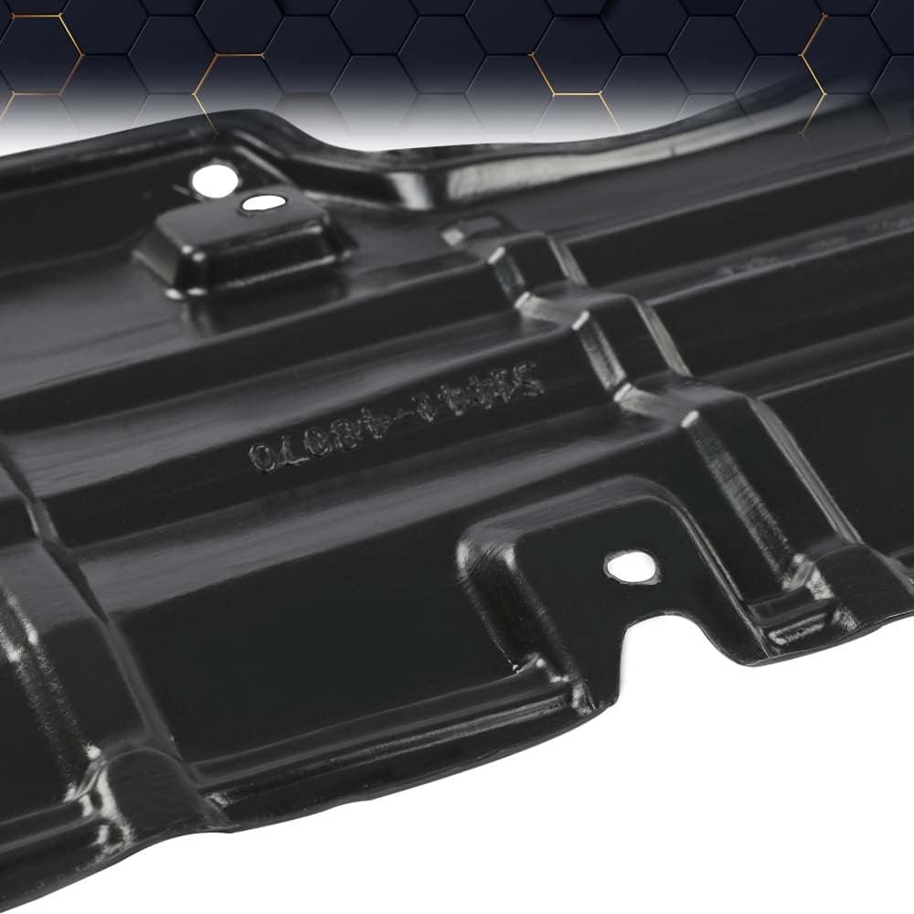 Front Engine Splash Shield For Lexus Rx350 2010 2011 2012 2013 2014 2015 And Rx450h Black Plastic Replacement Part 514410e020