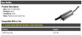 Rear Muffler Compatible With 1999 Acura Rl 3 5l V6