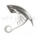 Polished License Plate Tag Holder Bracket For Yamaha Yzf R6 2006 To 2012 And Suzuki Boulevard M109r 2011 Billet Aluminum
