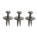 Push In Nylon Rivets For Saturn Sc 1991 1992 3 Pieces 11 16 Head Diameter Black Replacement 14019206 16514113 