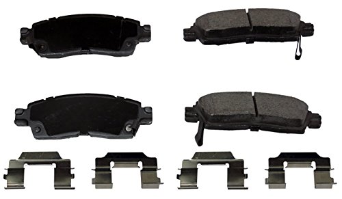 Gx883 Prosolution Ceramic Brake Pad For Car Rear Noise Reduction And Superior Stopping With Stainless Steel Hardware Kit