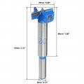 Uxcell Forstner Drill Bits 25mm Tungsten Carbide Wood Hole Saw Auger Opener Woodworking Hinge Drilling Boring Bit Cutter 2pcs