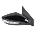 Right Passenger Power Mirror W Turn Signal Heated Replacement For Hyundai Sonata 2 0 4l 2011 2012 2013 2014 876203q110 