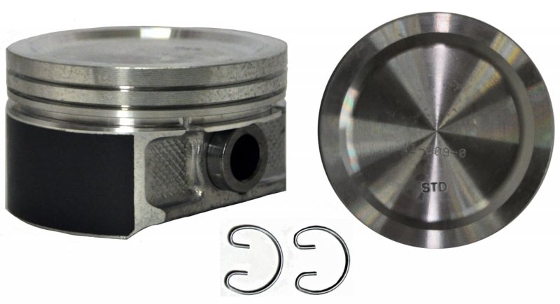 Set Of 8 Dish Top Hypereutectic Power Improved Pistons For 99-14 Ford 5 4l 330 Standard Size Lowpriced By Enginetech